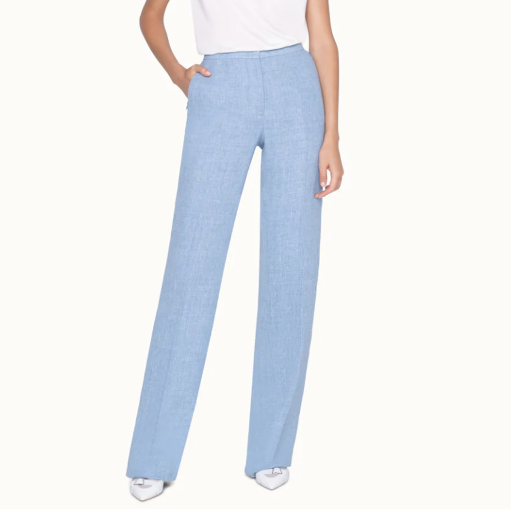 Vintage - Emma James | Linen Blend Trousers - Picture 3 of 7